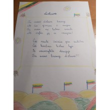 Vaikų mintys „Ką man reiškia Lietuva?“