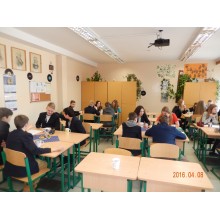 Klasės valandėlė  „Pasaulio kavinės“ 7b klasėje