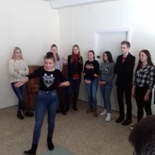 Susitikimas su Klaipėdos Baltijos gimnazijos moksleiviais