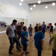 5b klasės bendruomenės išvyka į šokių studiją „Tendance“
