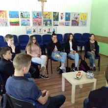 8b klasės išvyka į Klaipėdos miesto Šeimos centrą