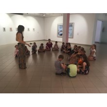 1 d klasės mokiniai Klaipėdos kultūrų komunikacijų centro parodų rūmuose