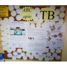 Mokykloje buvo minima Pasaulinė Tuberkuliozės diena